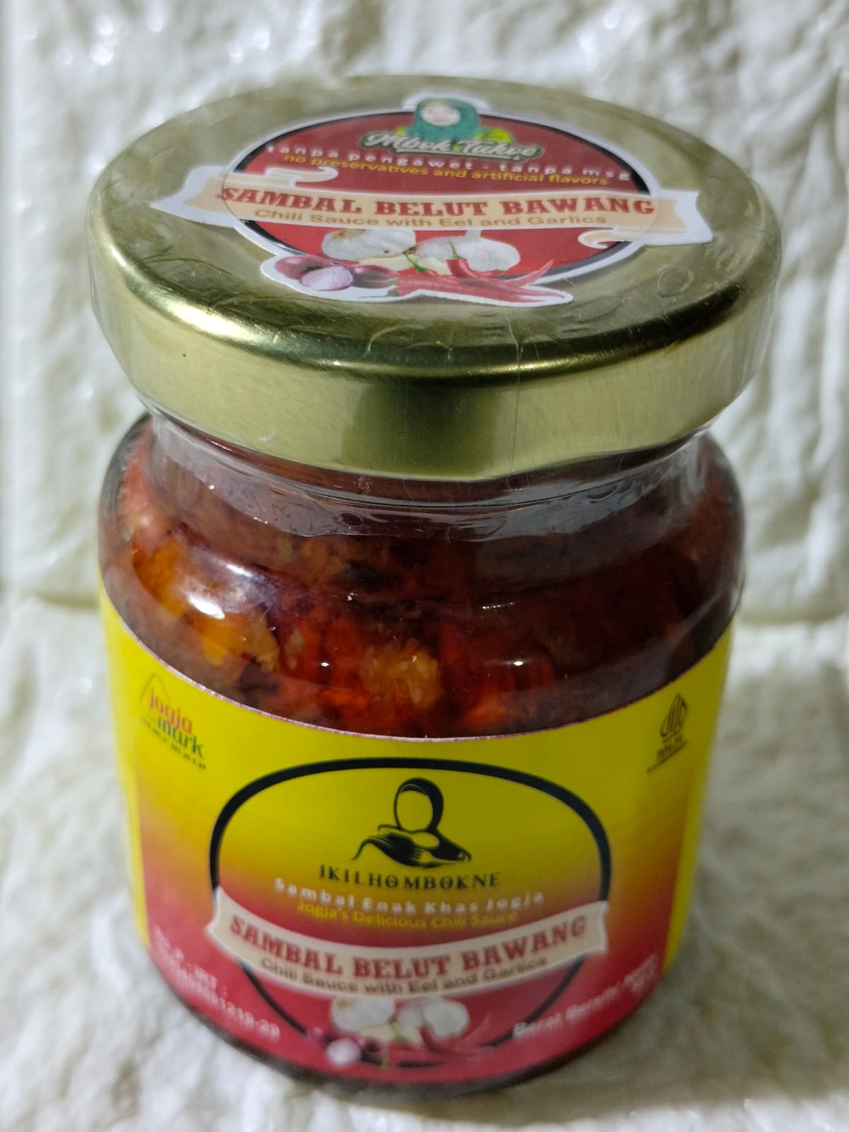 Sambal Belut Bawang (Botol Kaca)