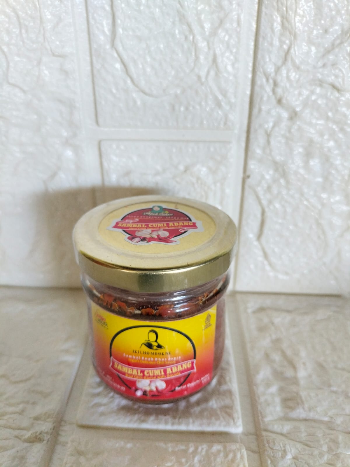 Sambal Cumi Abang (Botol Kaca 130gr)
