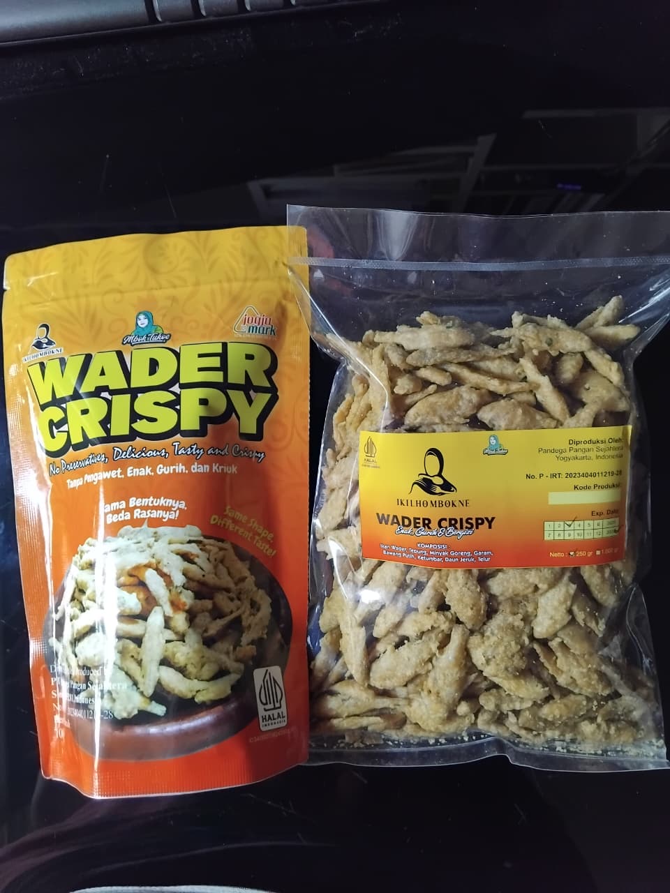 Wader Crispy Kemasan 100gr